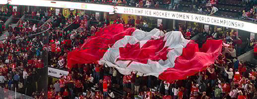 Illustration of US tax tips and savings for moving to Canada, featuring IRS Form 1040, family with luggage, US and Canadian flags, and branding for Provide Clarity Consulting Inc.